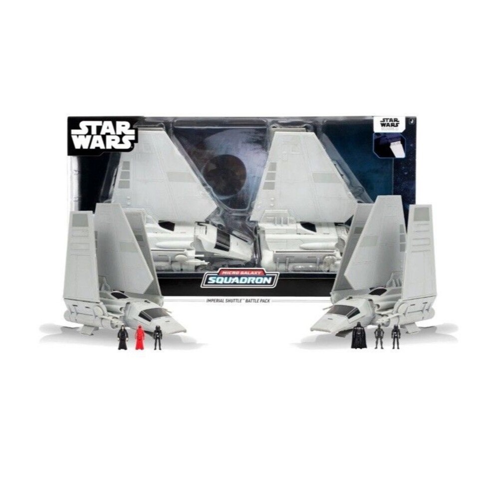 Star Wars Micro Galaxy Squadron Imperial Shuttle Battle Pack - Deluxe Set